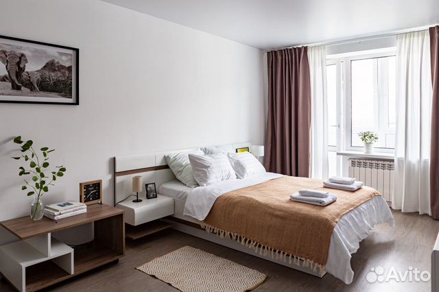 

1-к. квартира, 35 м², 2 кровати