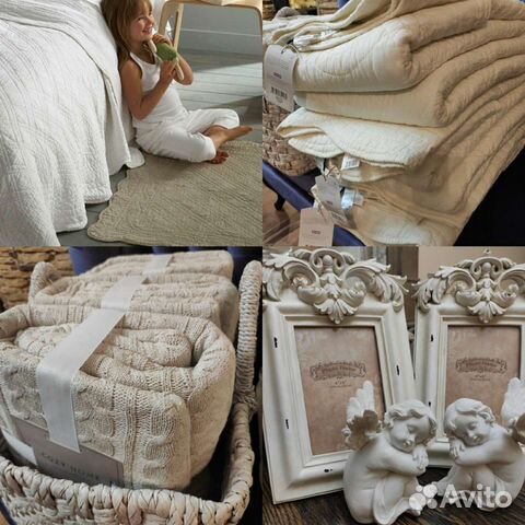 Фоторамка ангел в винтажном стиле плед хлопок