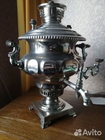 Самовар угольный старинный