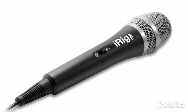 Микрофон для iOS/Android IK Multimedia iRig Mic