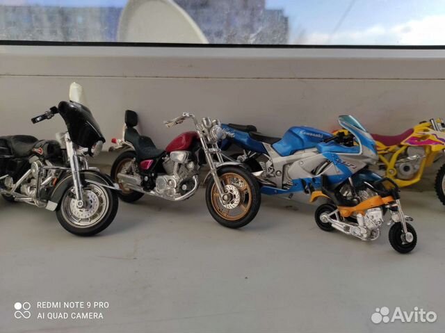 Модельные мотоциклы куплены в СССР