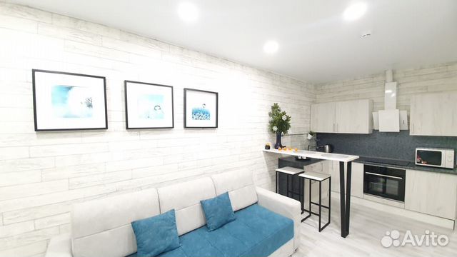 

Квартира-студия, 28 м², 1 кровать