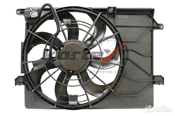 Вентилятор радиатора с кожухом Hyundai iX35/Ki