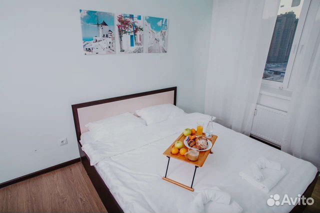 

1-к. квартира, 40 м², 2 кровати
