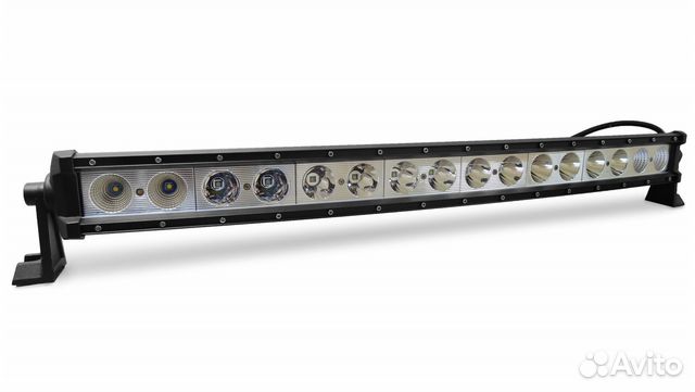 Светодиодная балка гнутая комбо 16 led 160w cree