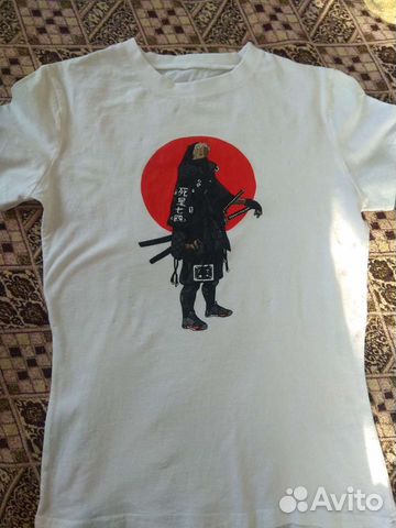 Футболка с ручной росписью размер 134
