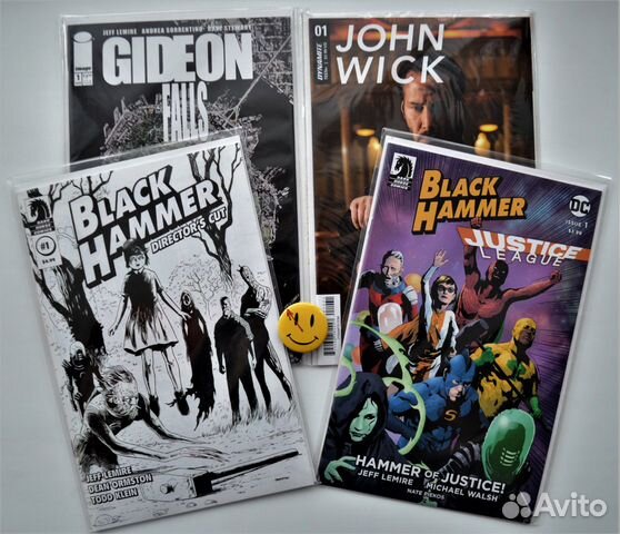 Синглы Black Hammer, Gideon Falls, John Wick