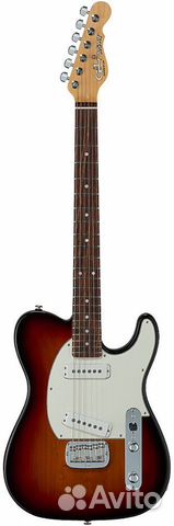 G&L FD asat Special 3-Tone Sunburst CR с чехлом