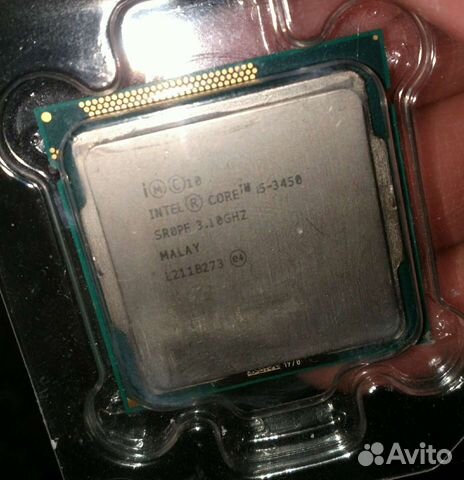 Процессор Intel Core i5 3450