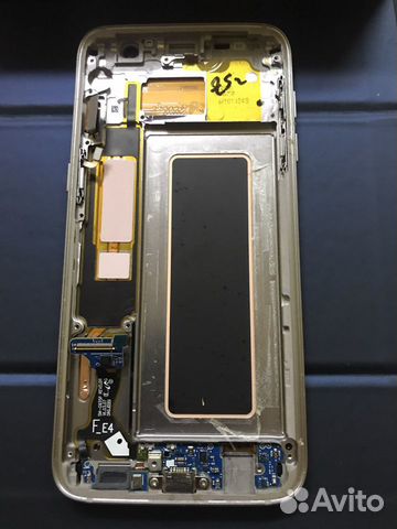 Телефон Samsung galaxy s7 edge запчасти, плата, эк