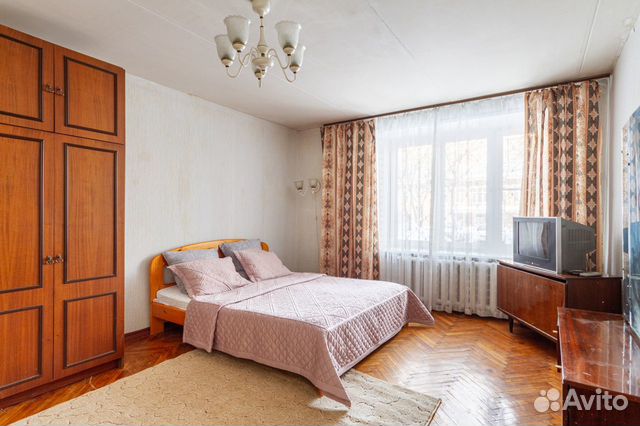 

1-к. квартира, 34 м², 2 кровати