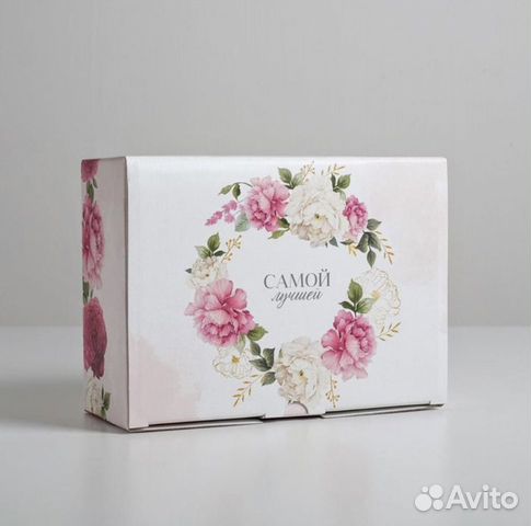 Коробка подарочная к 8 марта