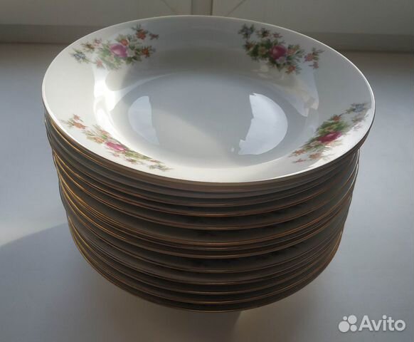 Фарфор, Салатницы, Блюда,Тарелки, Сахарница