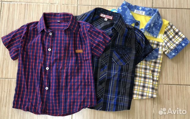 Рубашки на мальчика