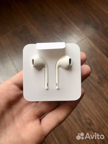 Наушники apple earpods проводные 3.5 ориг