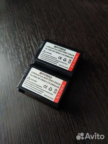 Аккумуляторы NP-FW50