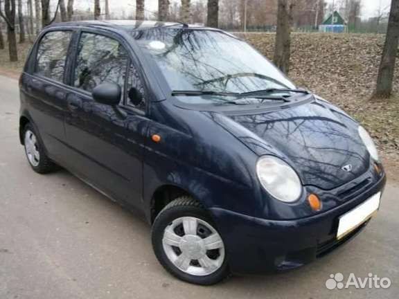 Daewoo Matiz темно синий