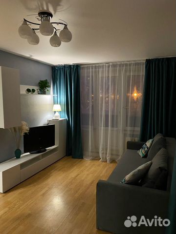

1-к. квартира, 34 м², 2 кровати