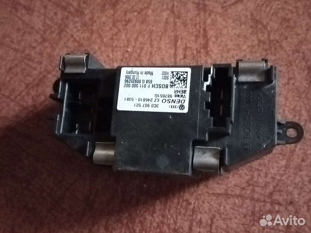 Фольксваген Джетта резистор печки