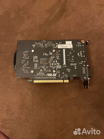 Видеокарта gtx 1050 ti asus