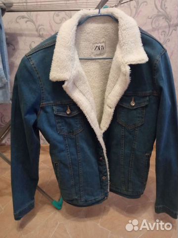 Куртка джинсовая Zara мужская