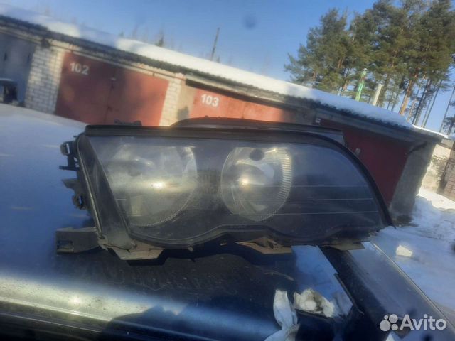 Фары bmw e46 дорест