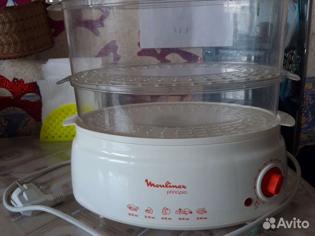 Пароварка Moulinex principio