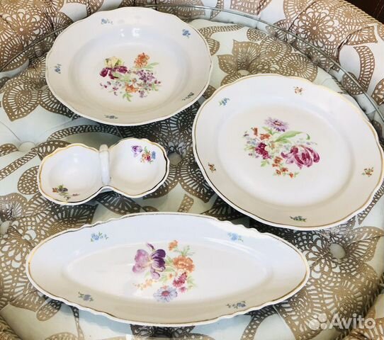 Фарфор Сервиз столовый Дулево СССР