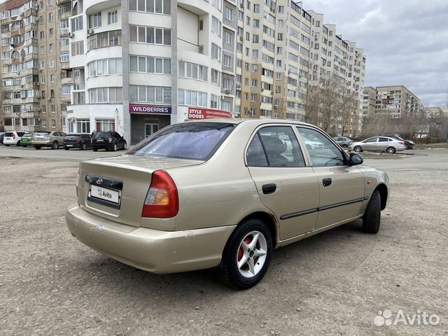 Hyundai Accent 1.6 МТ, 2005, 150 000 км