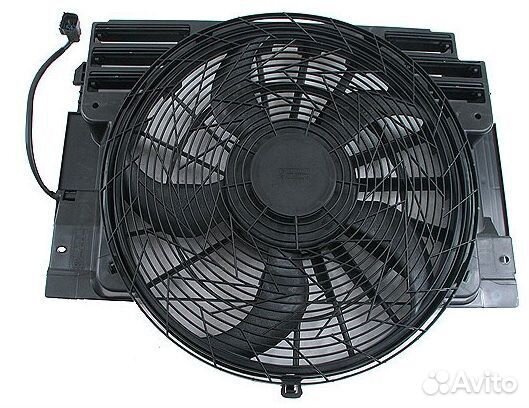 Диффузор радиатора охлаждения бмв X5 Е53 4.4л