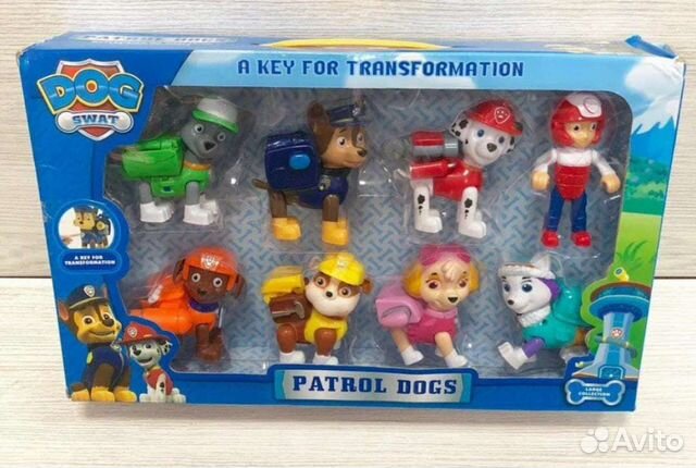 Игрушки щенячий патруль