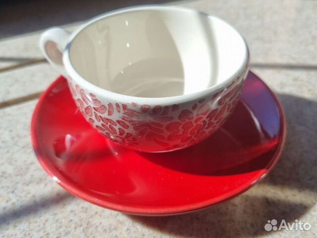 Чашка с блюдцем 3 шт