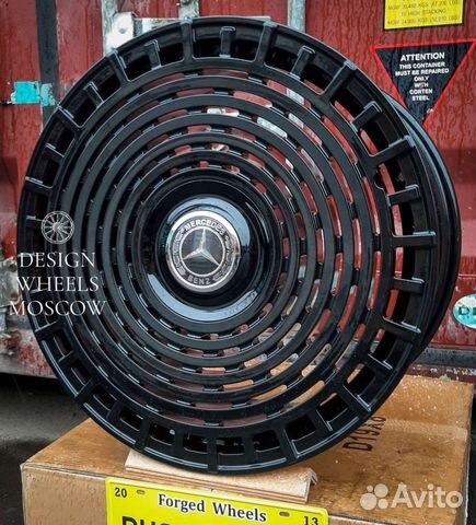 Кованые диски R22 на Mercedes G63 AMG