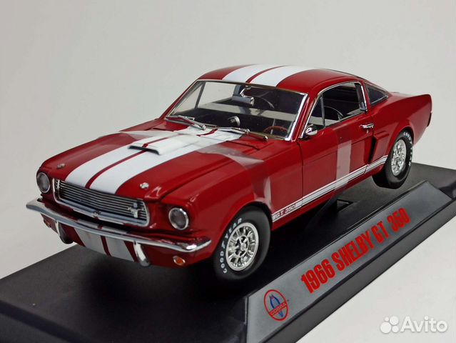 Acme 1/18 1966 Ford mustang shelby gt350R #314 rent a racer NIB
