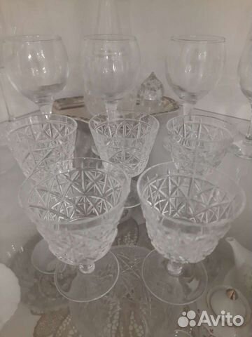 Фужеры хрустальные СССР