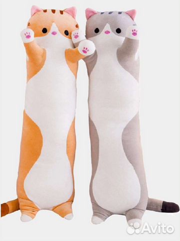 Игрушка-подушка кот батон