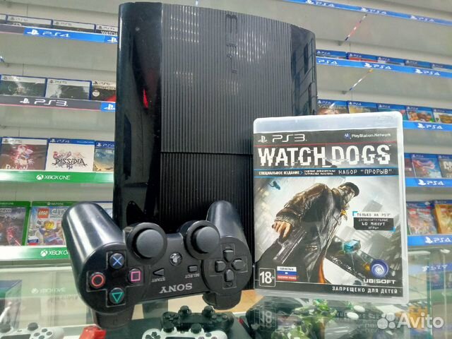 Sony PlayStation 3 SS + Игра Watch Dogs
