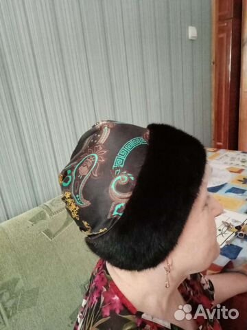 Шапка женская,облицовка норка