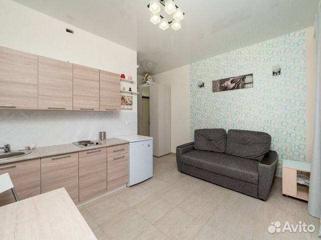 

Квартира-студия, 28 м², 2 кровати