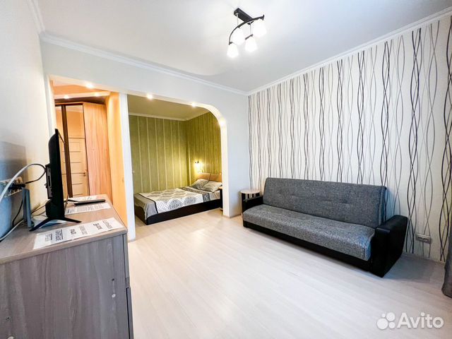 

1-к. квартира, 42 м², 2 кровати