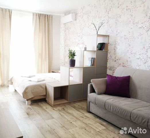 

1-к. квартира, 40 м², 2 кровати