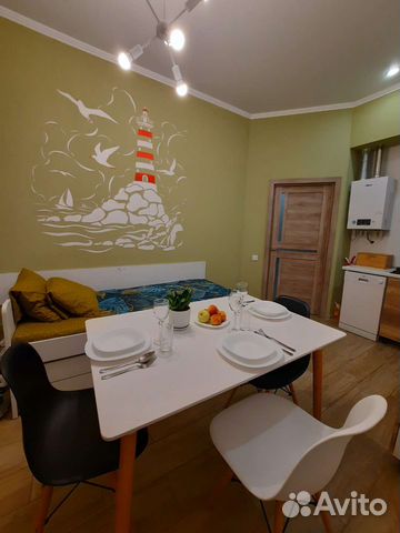 

1-к. квартира, 40 м², 3 кровати