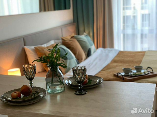 

Квартира-студия, 35 м², 1 кровать