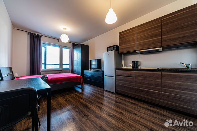

Квартира-студия, 32 м², 1 кровать
