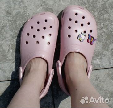 Сабо сланцы Crocs Classic Kids Cotton Candy Сабо сланцы Crocs Classic Kids Cotton Candy