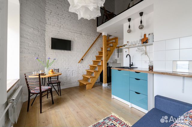 

Квартира-студия, 23 м², 2 кровати