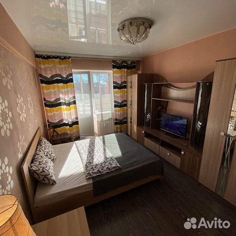 

1-к. квартира, 40 м², 2 кровати