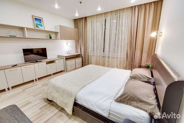 

Квартира-студия, 30 м², 4 кровати