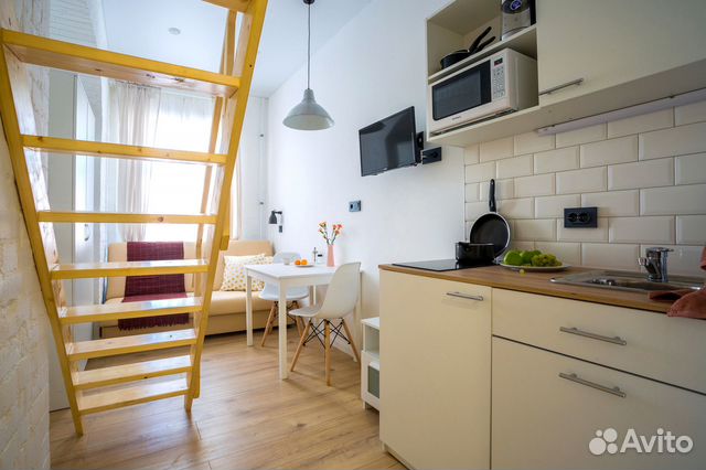 

Квартира-студия, 14 м², 2 кровати