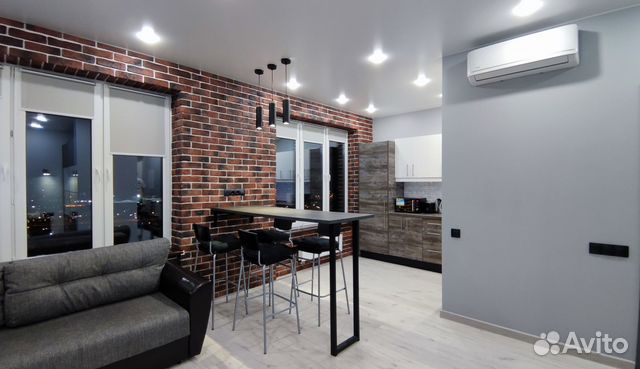 

Квартира-студия, 40 м², 2 кровати